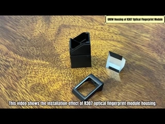 Módulo de impressão digital preto Casca de proteção reforçada durável