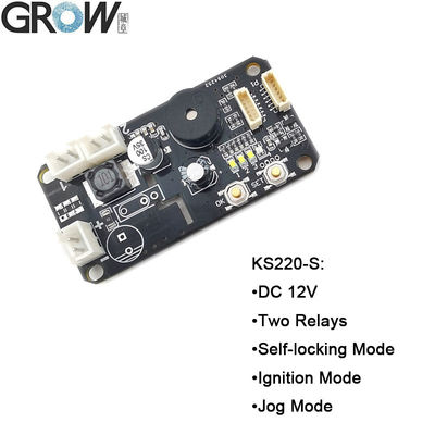 GROW KS220-S+R503 DC12V Two Relays Fingerprint Access Control Board With Self-locking/Ignition/Jog Mode With Admin/User