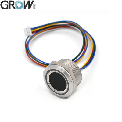 CRESCER R503-M22 DC3.3V 200 Capacidade Indicador de Anel RGB LED Controle Módulo de Impressão Digital Capacitivo Sensor Scanner