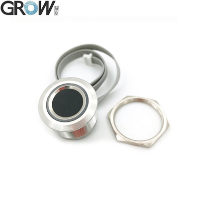 GROW R503S RGB Ring LED Control DC3.3V SH1.0-6pin 150 Capacidade Modulo de impressão digital capacitivo Sensor para Arduino