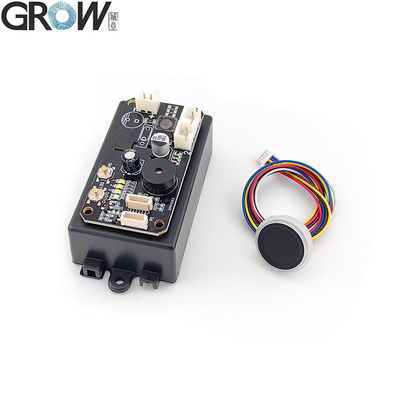 GROW KS220-S+R558-S DC12V Dois relés Painel de controle de acesso de impressão digital com auto-bloqueio / ignição / modo jog com administrador / usuário