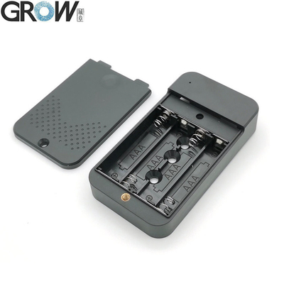 GROW Casca de bateria de plástico preto Instalação fácil para controle de acesso à porta fechadura eletrônica do armário