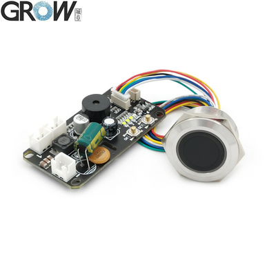 GROW KS220-L+R558 DC30-75V Painel de controlo de impressões digitais 2 relés Função de administrador/usuário Auto-bloqueio/Jog/Modo de ignição