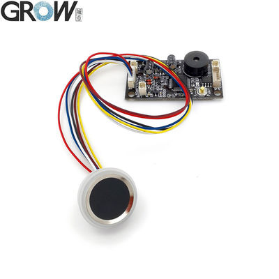 GROW KS200+R502-F 4*AA Bateria DC3.7V-6.5V KS200 Painel de controle de impressão digital com módulo de impressão digital de pequeno porte impermeável R502-F