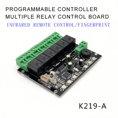 Grow K219-A Plano de controle de controle remoto de impressão digital com múltiplos relés