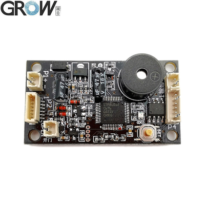 GROW KS200 4*AA Bateria ou DC3.7V--6.5V Saída do Motor Baixo Consumo de Energia Placa de Controle de Impressão Digital para Controle de Acesso de Portas