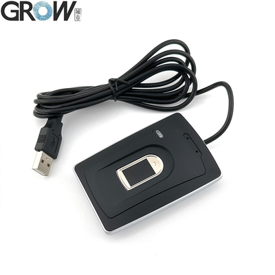 GROW R102A Leitor de impressões digitais USB Capacitivo Com DC5V 208 * 288 Pixel 1500 Capacidade Para Windows Android Controle de Acesso