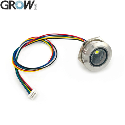 GROW GM861-LED White Fill Lighting UART/USB 1D/2D Bar Code QR Code Barcode Scanner Module com caixa de aço inoxidável